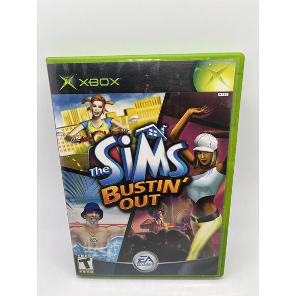 The Sims Bustin' Out - Complete Original Xbox Game - Tested! - Picture 1 of 8